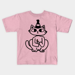 A clown cat Kids T-Shirt